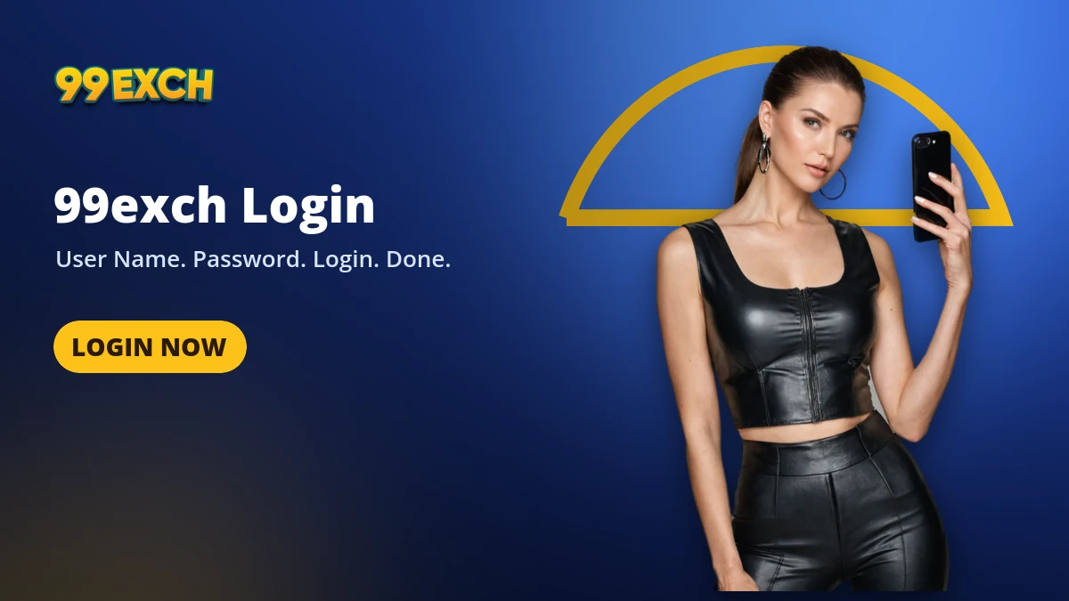 99exch login banner: User Name and Password fields with the Login button