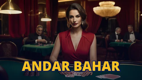 ANDAR BAHAR dealer table running on the 99exch floor